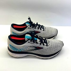 Brooks Ghost 13 Mens Size 9 Gray, Blue and Black